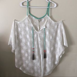 White Beach Cover Up